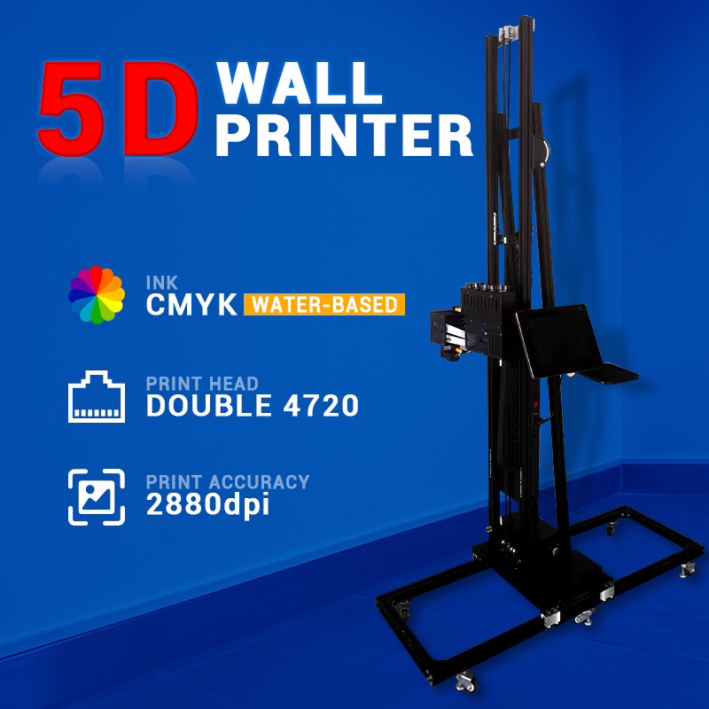 BK-UP900T High-Capacity Inkjet Wall Printer – Perfect for Retail Displays & Exhibits Wall Painting Machine