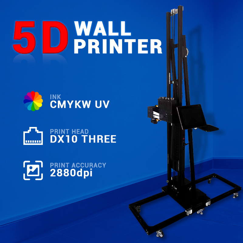 BK-UP600T Compact Inkjet Printer for Space-Saving Design & Quality Wall Prints 3D Printer