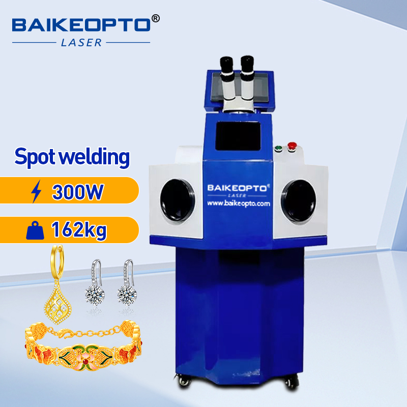 BK-YJW300 300W High Quality YAG Laser Jewelry Spot Welder Machine for Jewelry Stores