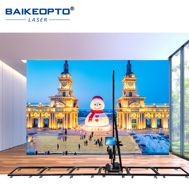 BK-WP200P Plus 3D Inkjet Wall Pattern Painting Machine Exterior & Interior Wall Printing Printer for Various Wall Surfaces