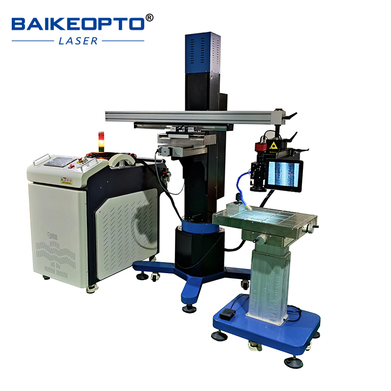 BK-WF150 150W Reliable QCW Fiber Laser Cantilever Welding Machine for Metal Water Pipe Joints, Valves, Showerheads