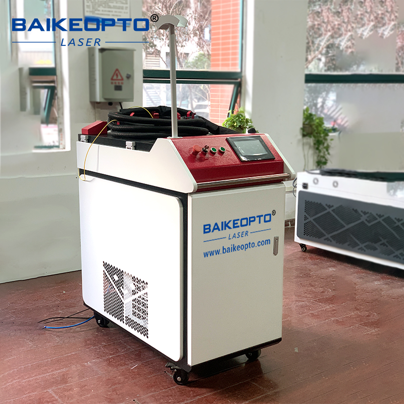 BK-FL1500PS 1500W Raycus Laser Source Efficient Non-Contact Continuous Laser Cleaner for Metal Surfaces