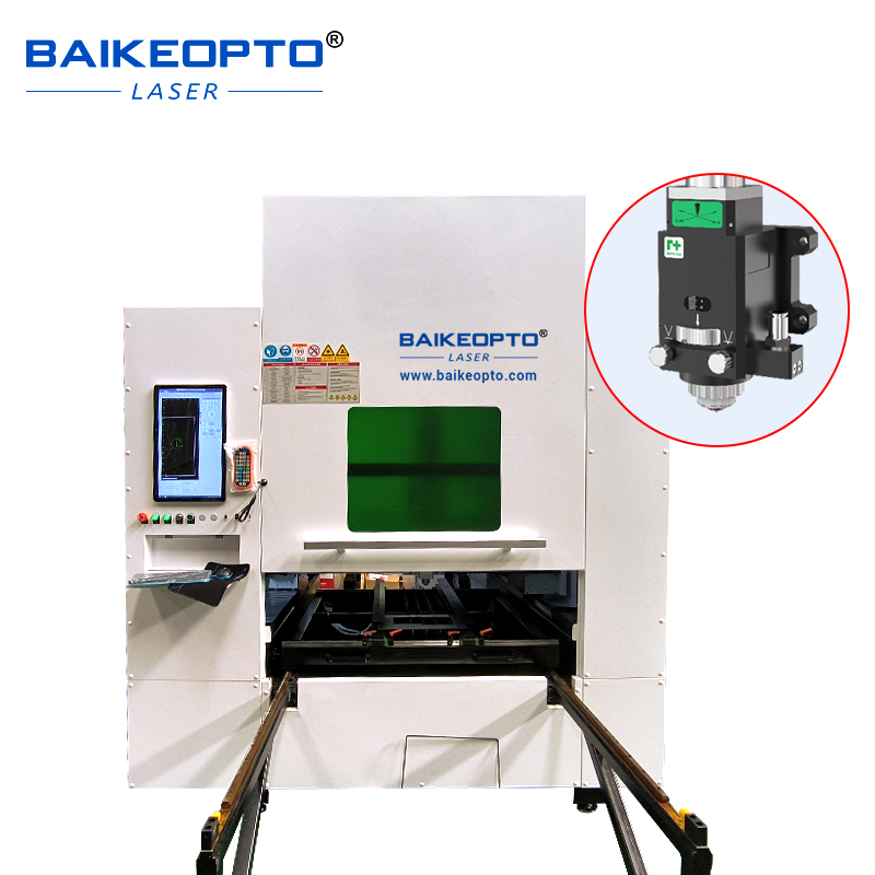 BK-8080L-150XQ 150W Multi-Functional Precision QCW Laser Cutting Machine 800*800mm Work Table for Metal/Stainless Steel/Copper Cnc Laser Cutting Machine