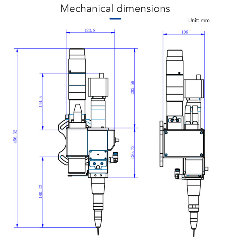 ZBTK SW2000 Swing Laser Welding Head【FOB】