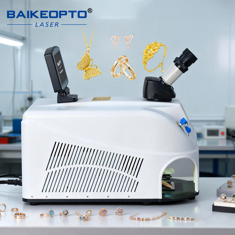 BK-JW100-X1 100W Portable YAG Laser Welding Machine - Jewelry Repair Tool for Gold, Silver, and Platinum