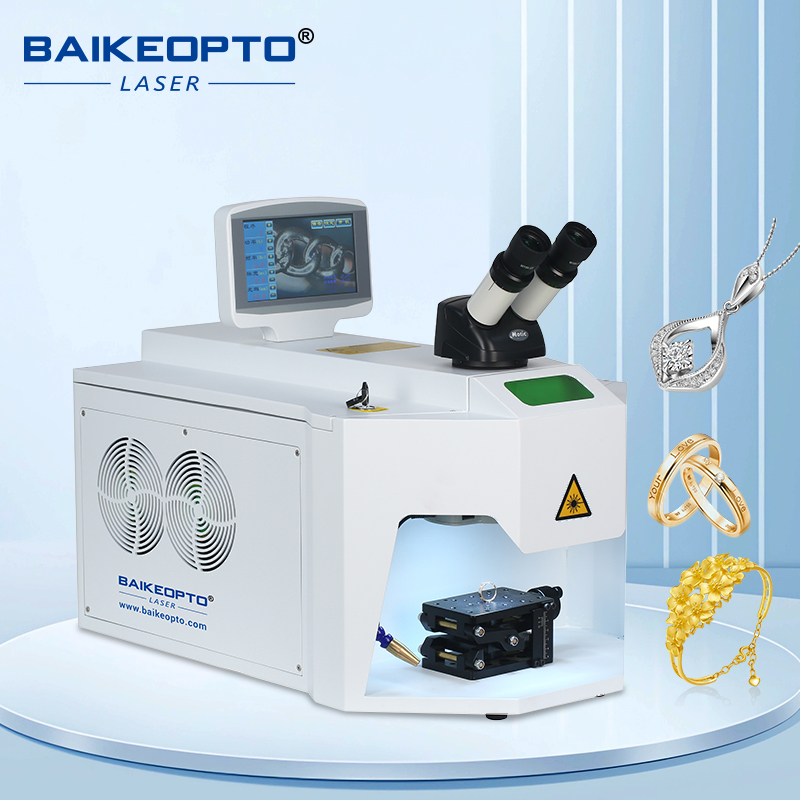 BK-JW150XQ 150W Eco-Friendly YAG Laser Welding Machine - Energy-Saving, Minimal Fume Emission for Jewelers