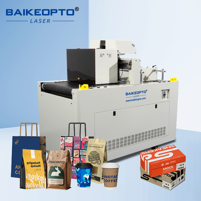 BK-A400X Eco-Friendly One Pass Inkjet Printer: Zero Plate-Making, Low Energy Consumption for Sustainable Packaging Printing