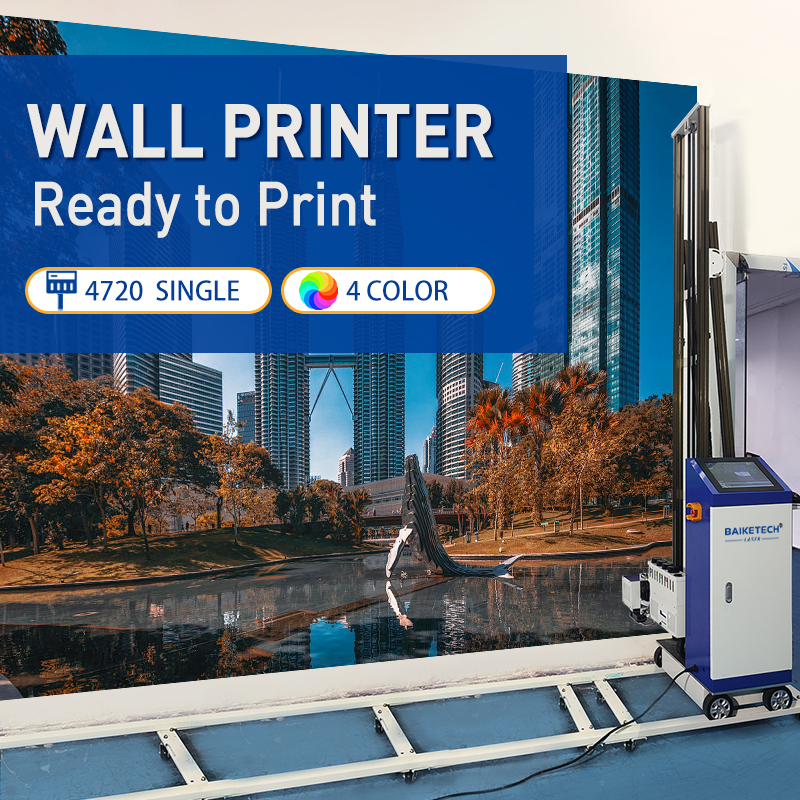 BK-WP800R Fast and Efficient Wall Printer Professional Wall Printing Equipment for Businesses 3D Inkjet Printer