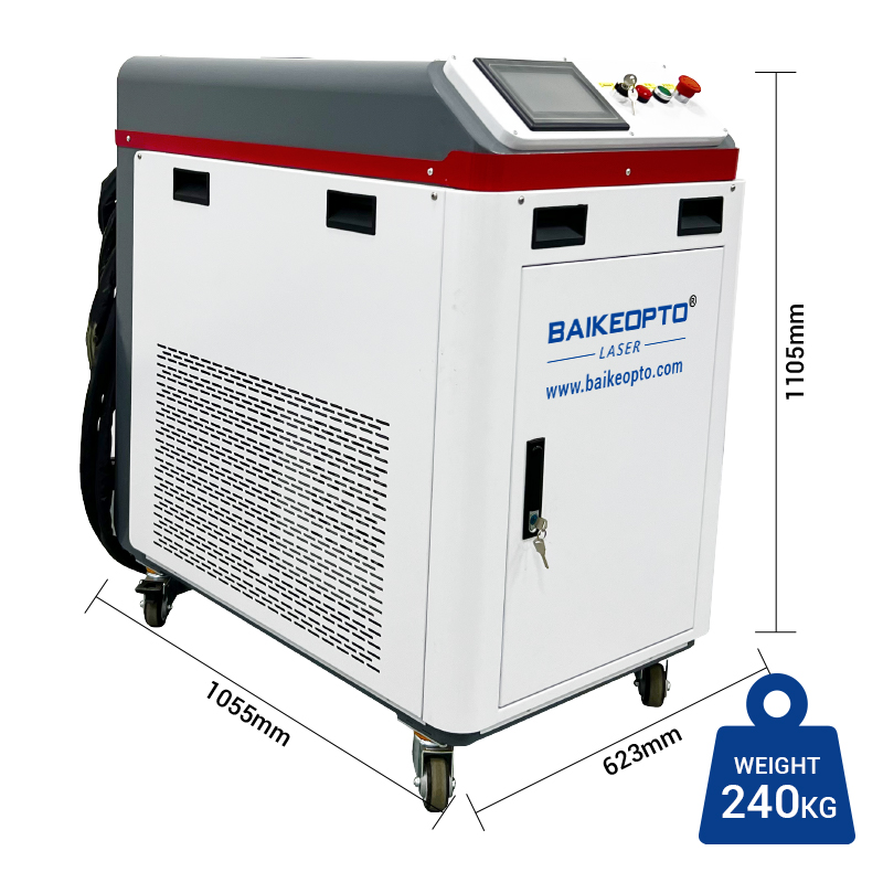 BK-FLC500S JPT 500W Pulse Laser Cleaning Devices Laser Cleaner Machine