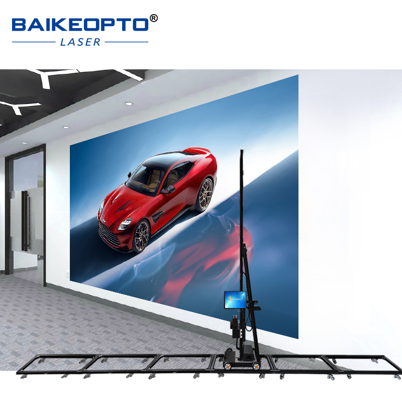 BK-WP200P Plus 3D Inkjet Wall Pattern Painting Machine Exterior & Interior Wall Printing Printer for Various Wall Surfaces