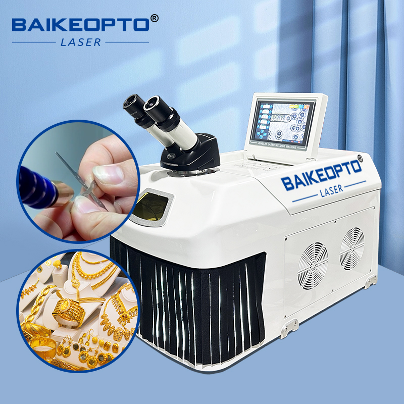 BK-JW60E Pro 60W Portable YAG Laser Jewellery Welder Machine for Gold and Silver Repair