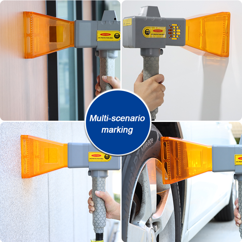  20W Lightweight Portable Handheld Fiber Laser Marking Machine for Metal