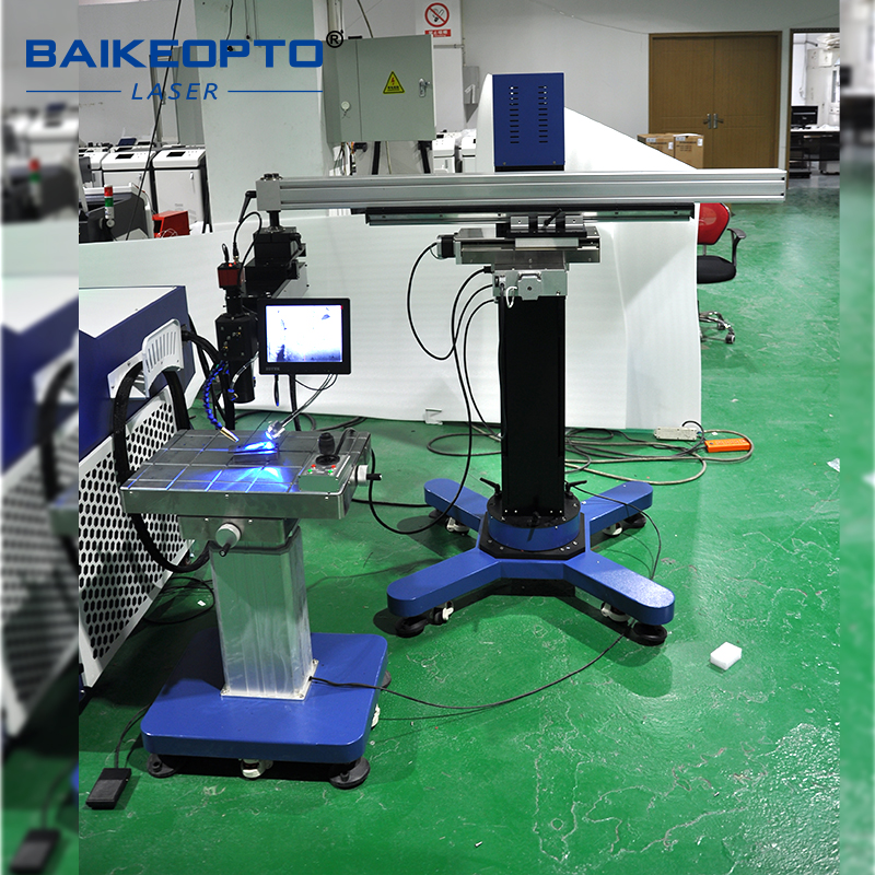 BK-WF150 150W Reliable QCW Fiber Laser Cantilever Welding Machine for Metal Water Pipe Joints, Valves, Showerheads