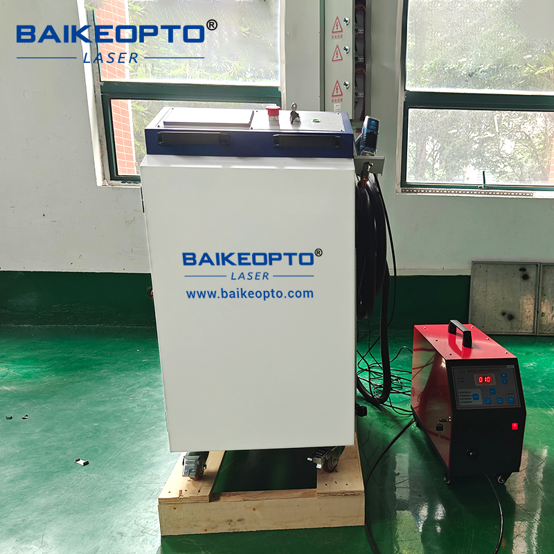  BK-FL3000C 3000W High Speed Handheld CW Laser Cleaning Machine for Metal Stone Wood Brick Dust Rust 