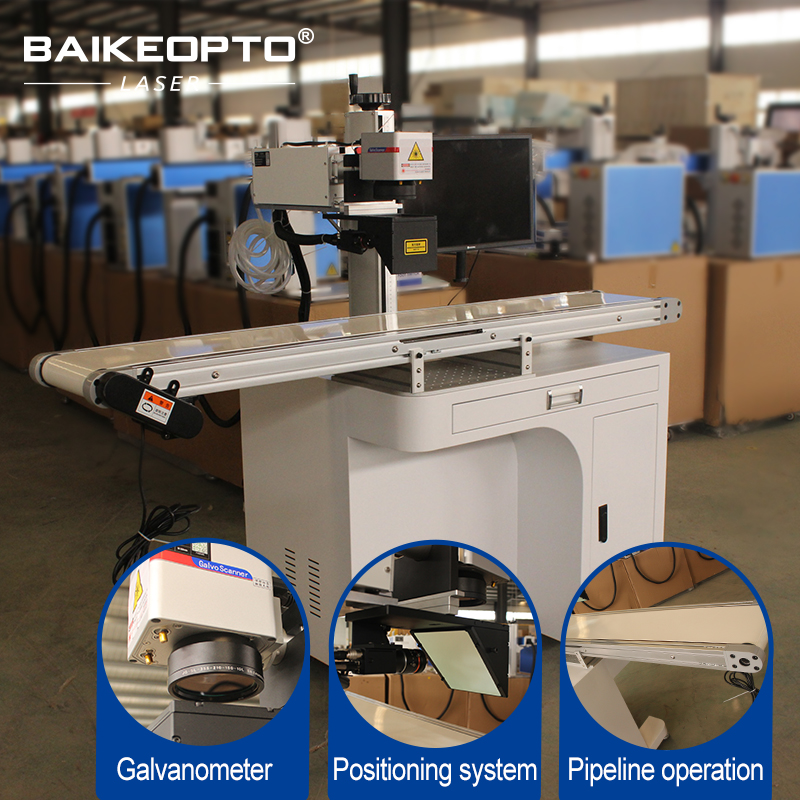 UVM-3Plus 3W High-Efficient UV Flying Laser Marking Machine for Online Production Line Coding & Marking