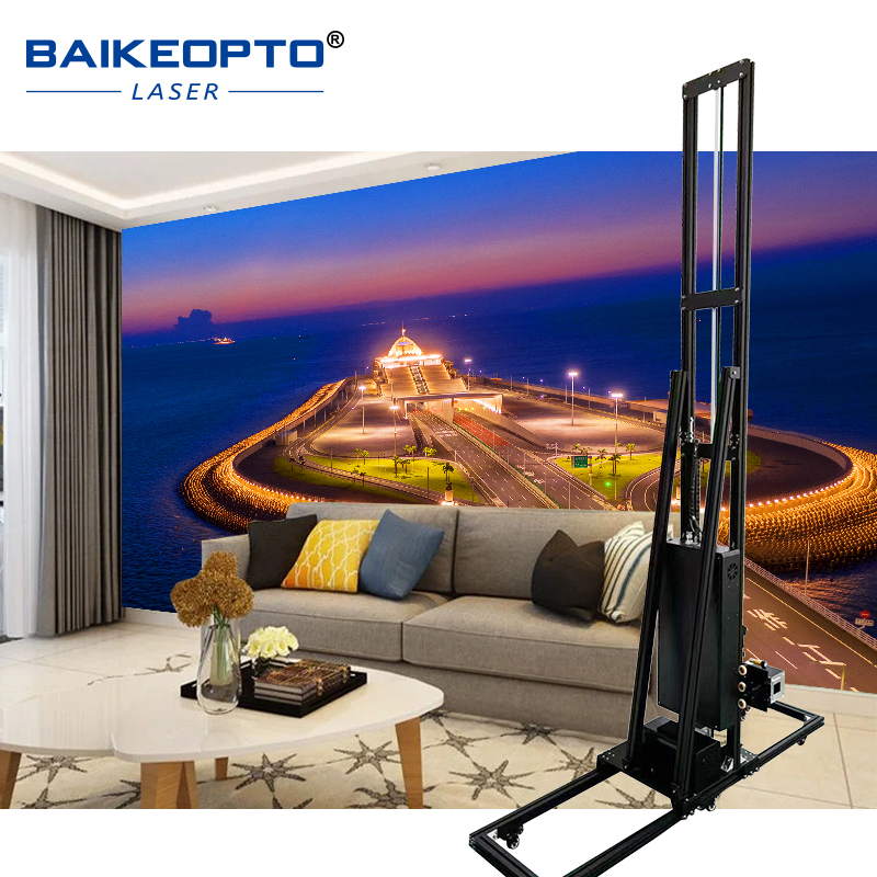 BK-UP1600WX Indoor and Outdoor 3D Inkjet Wall Printer Use Eco-Friendly Inkjet Wall Printing Machine with Fast Drying Time