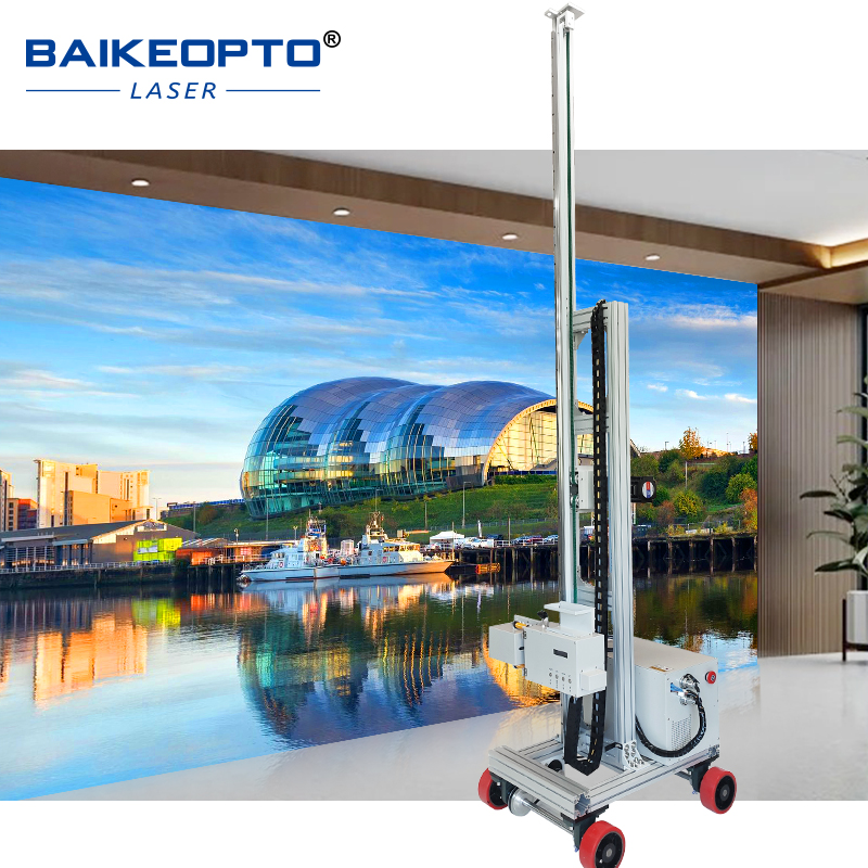 BK-GP3200X Portable and Reliable 3D UV Inkjet Wall and Floor Printer Use Eco-Friendly Inkjet Wall and Ground Printing Machine with Fast Drying Time