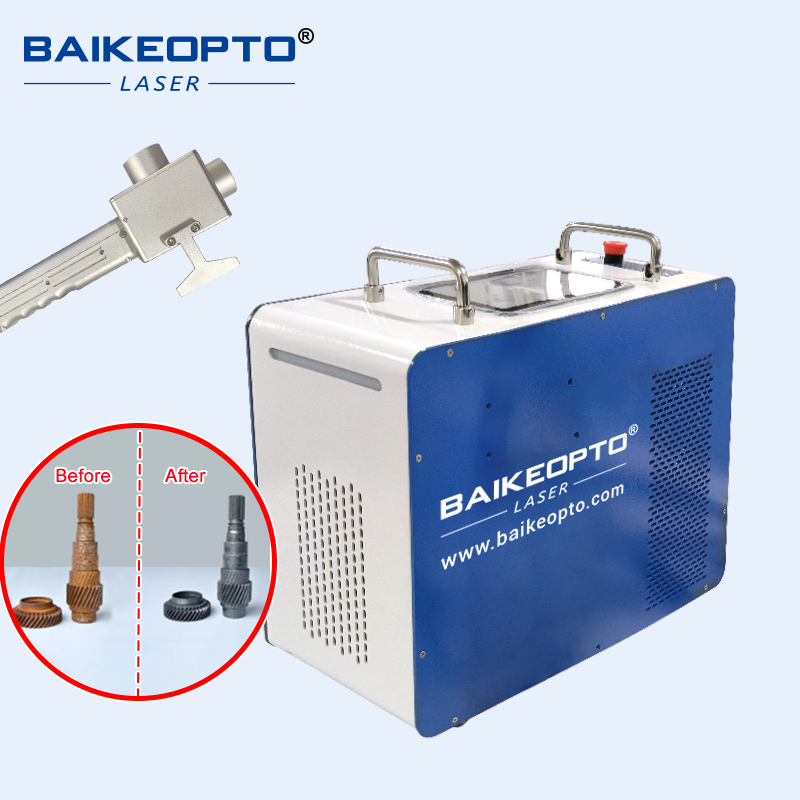 BK-FLC200T1 1.5MJ 200W High-Speed Pulse Laser Rust Remover Reducing Downtime in Automotive/Mold Maintenance Applications