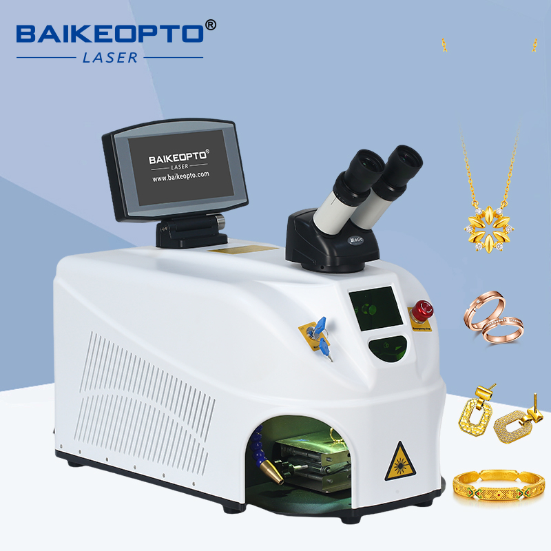 BK-JW100-X1 100W Portable YAG Laser Welding Machine - Jewelry Repair Tool for Gold, Silver, and Platinum