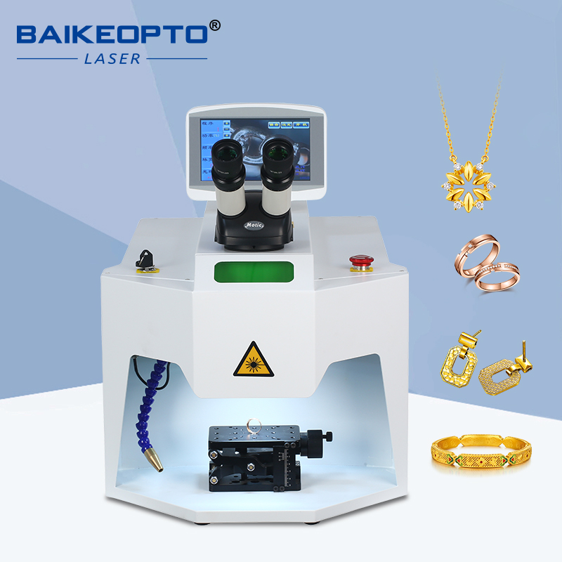 BK-JW150XQ 150W Eco-Friendly YAG Laser Welding Machine - Energy-Saving, Minimal Fume Emission for Jewelers