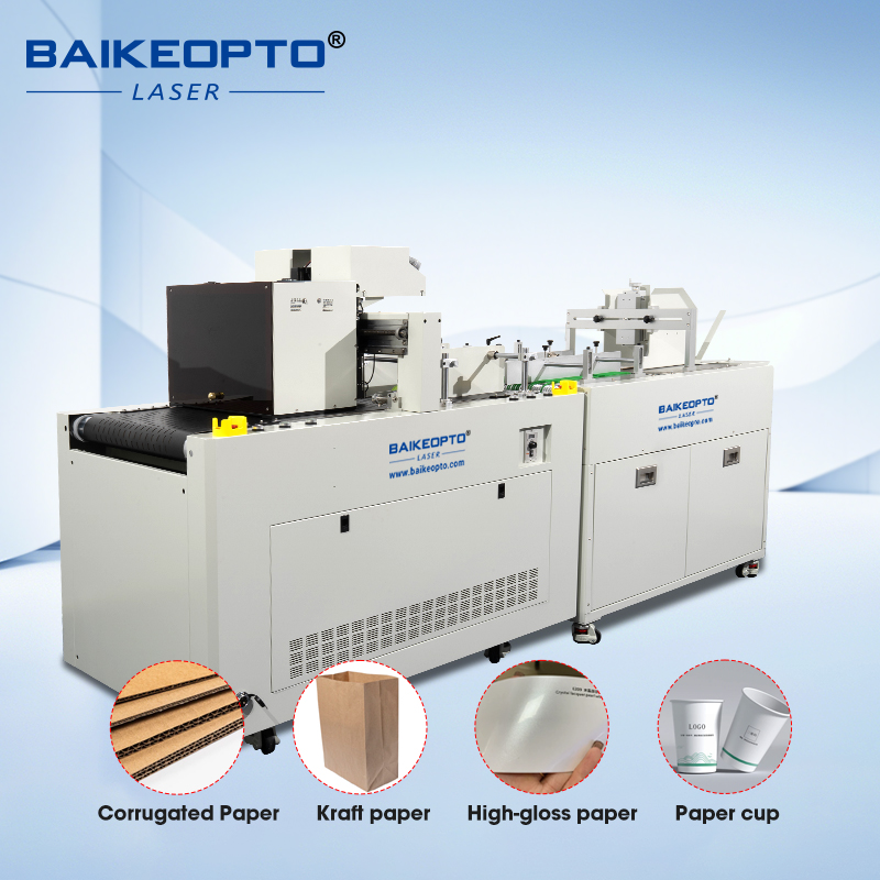 BK-A500X Plus A5 Printing Head Single Pass Digital Inkjet Printer for Napkin Paper Bag Coffee Cup Kraft Paper Card Printing