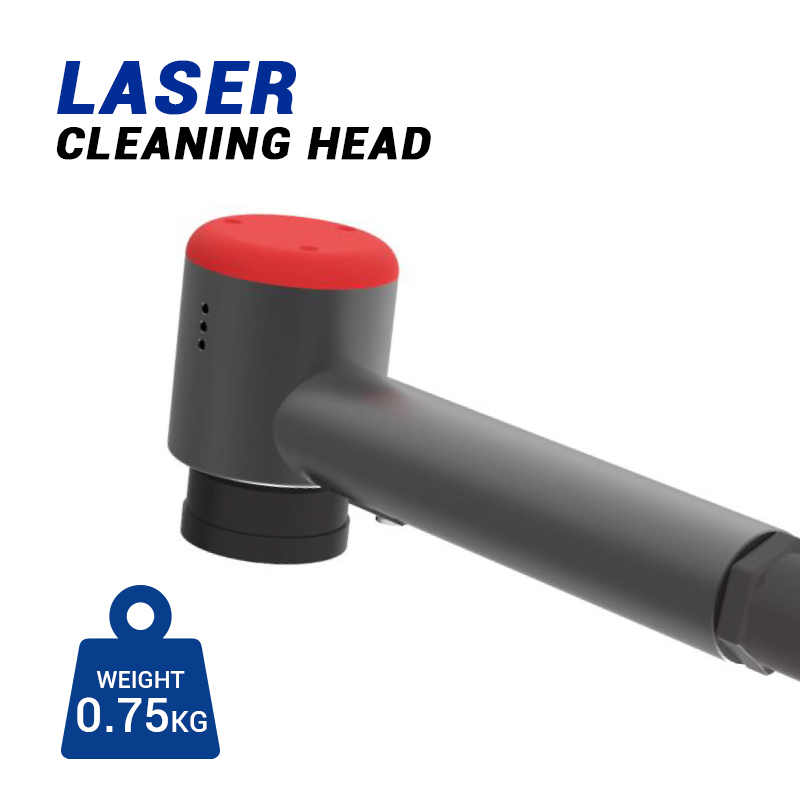 BK-FLC100SZ GZTECH 100W Backpack Pulse Laser Cleaners Lightweight Pulsed Laser Cleaning Machine