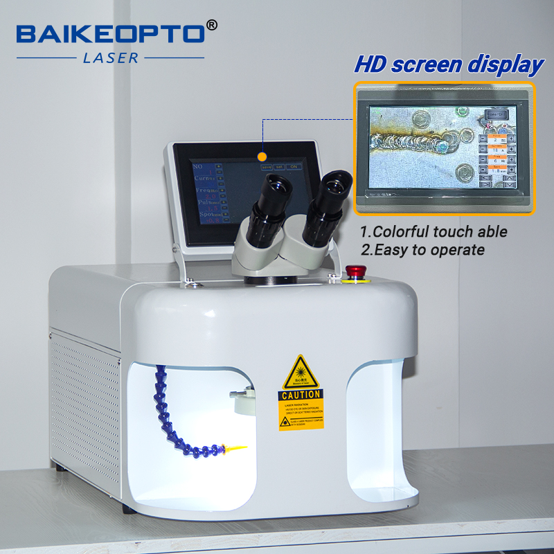 BK-JW150H 150W High-Precision YAG Laser Jewelry Welder for Gold/Silver/Copper/Stainless Steel Repair