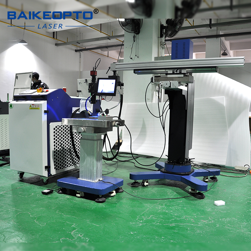 BK-WF150 150W Reliable QCW Fiber Laser Cantilever Welding Machine for Metal Water Pipe Joints, Valves, Showerheads