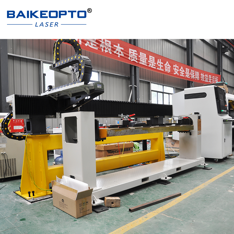 BK-2004L-1500 1500W Factory Price High Precision Fiber Laser Cutting Machine for Irregular Shape Metal/Stainless Steel/Copper Cutting