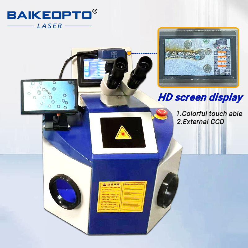 High Quality YAG Laser Jewelry Spot Welder Machine with CCD for Platinum/Titanium/Precious Metals