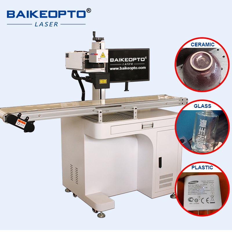 UVM-3Plus 3W High-Efficient UV Flying Laser Marking Machine for Online Production Line Coding & Marking