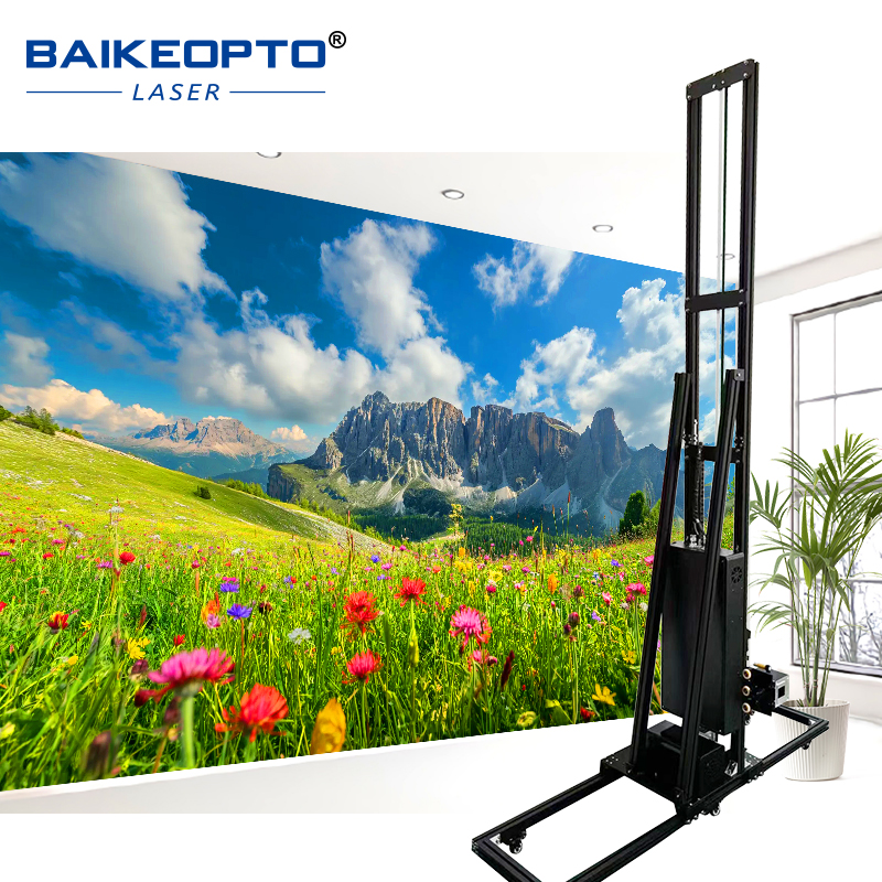 BK-UP1600WX Indoor and Outdoor 3D Inkjet Wall Printer Use Eco-Friendly Inkjet Wall Printing Machine with Fast Drying Time