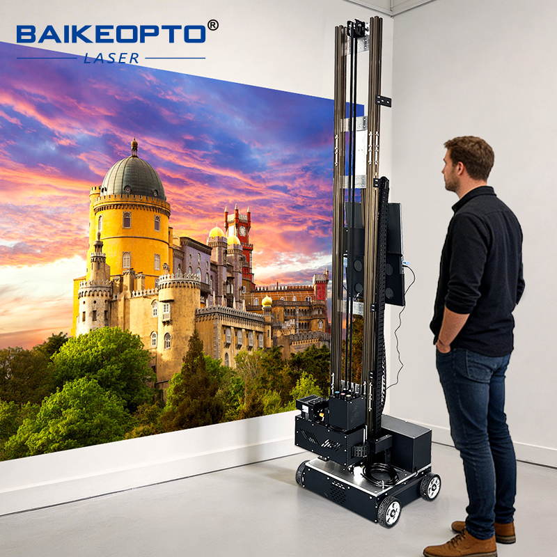BK-UP200PS Portable Wall Printer UV Inkjet Vertical Wall Printing Machine for Murals & Art