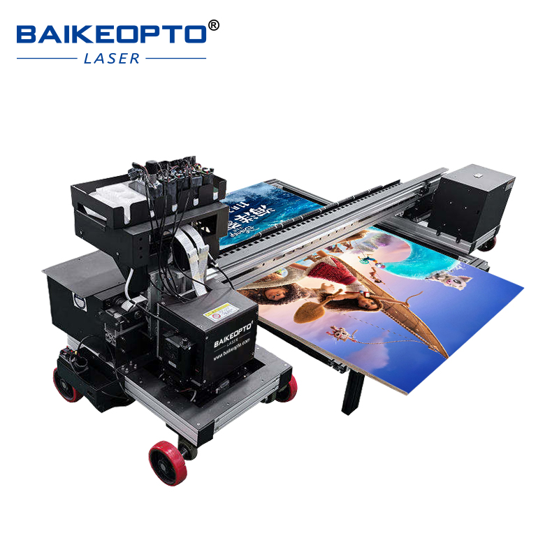 BK-D3200WX-5Plus Multi-material Flatbed Printer for Wood Panels, Ceramic Tiles, Tempered Glass, MDF (medium-density fiberboard), Metal Sheets, Leather, and PVC