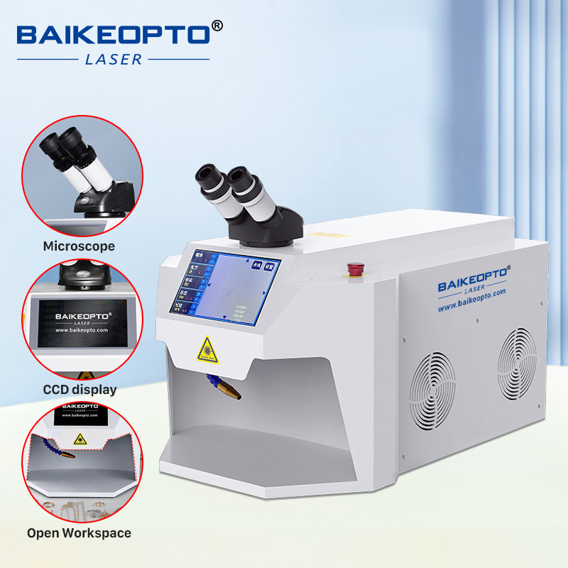 BK-JW200XQ 200W Professional-Grade YAG Laser Welding System for Jewelry, Watches, and Eyewear Repair