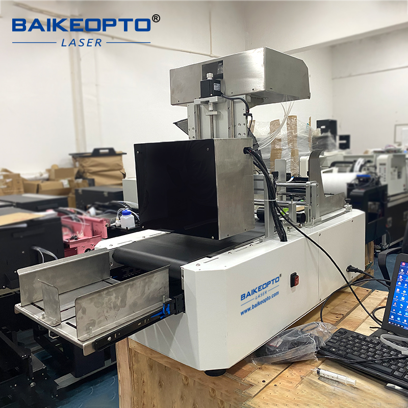 BK-A400S One Pass Packaging Inkjet Printer with Pigment Ink Fade-Resistant, Waterproof Prints for Long-Lasting Carton Branding