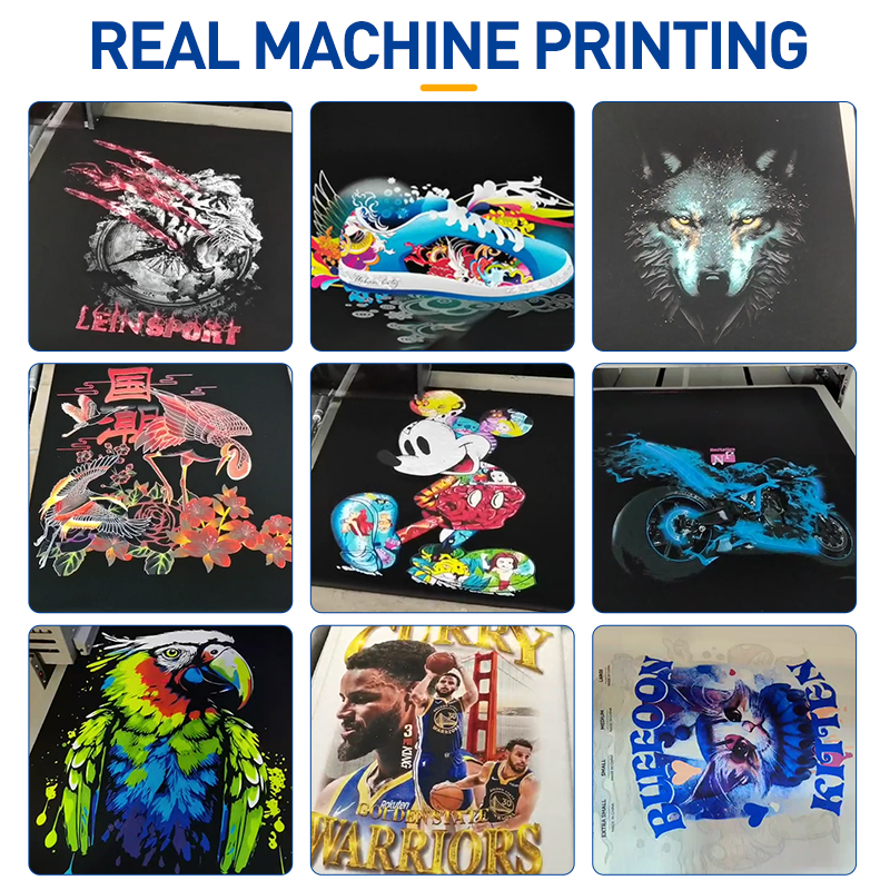 BK-I3200X High productivity 45*50CM Single Station Dual Original i3200 Print Head UV Fabrics DTG Digital Direct Inkjet Printer Machine for T-shirt Clothes