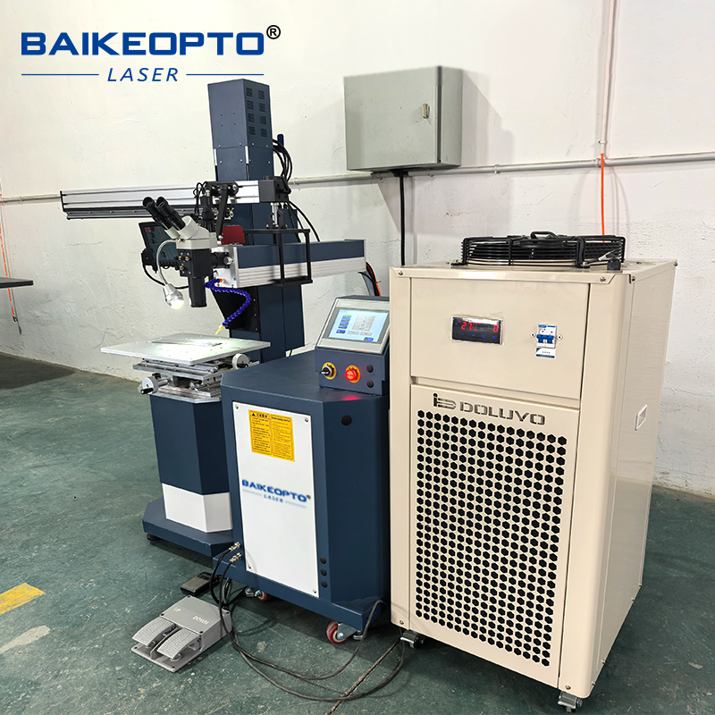  BK-WY200P Electric Lift 200W Affordable YAG Cantilever Laser Welder Machine for Stainless Steel/Aluminum