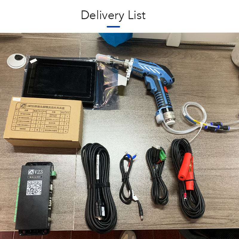 Qilin DWT22 Dual-Mirror Handheld Welding Head with Wire Feeder【FOB】