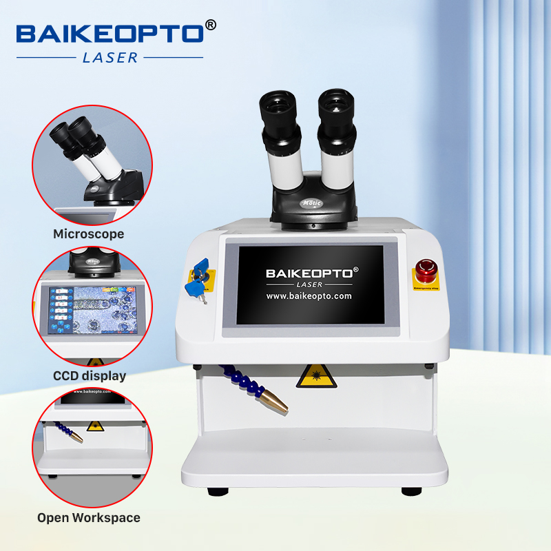 BK-JW80-X1 80W Portable YAG Laser Jewelry Welding Machine for Intricate Settings & Delicate Repairs