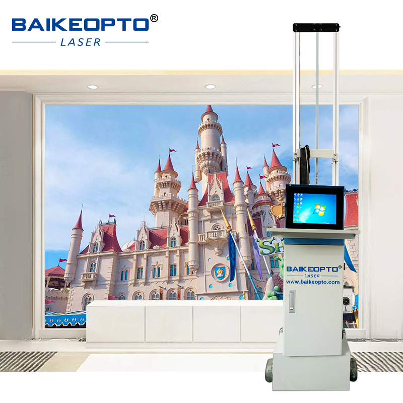 BK-UP200N 3D Vertical Mural Wall Printing Machine Wall Decoration Advertising Indoor Outdoor Printer