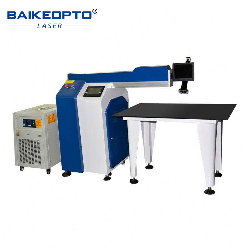 BK-WY200HZ 200W YAG Advertising Logo Welding Machine for Advertisement Word Frame Splicing Made of Stainless Steel, Galvanized Sheet, Aluminum Alloy