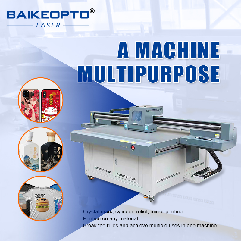 BK-1613 Commercial-Grade Flatbed Printers Professional-Quality Printing for Your Business Industrial Printer Machine