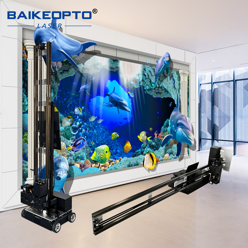 BK-UP3200XS Educational 2-in-1 Wall & Floor Printer: Transform School Hallways & Classrooms with Interactive Wall Graphics