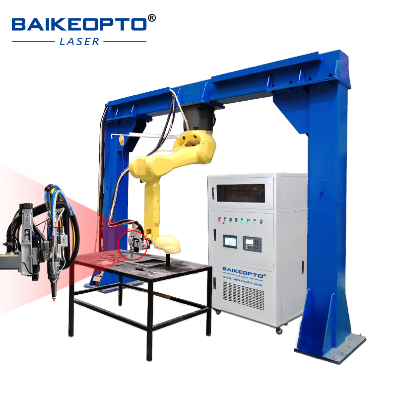 1500W Automated 3D Fanuc 20ib Robotic Arm Laser Cutting Machine for Helmet