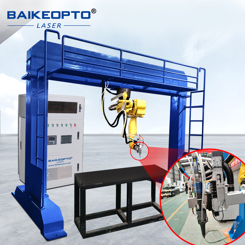 1500W Advanced 3D Fanuc Robot Arm Laser Cutting Machine for Irregular Metal Sheet and Pipe