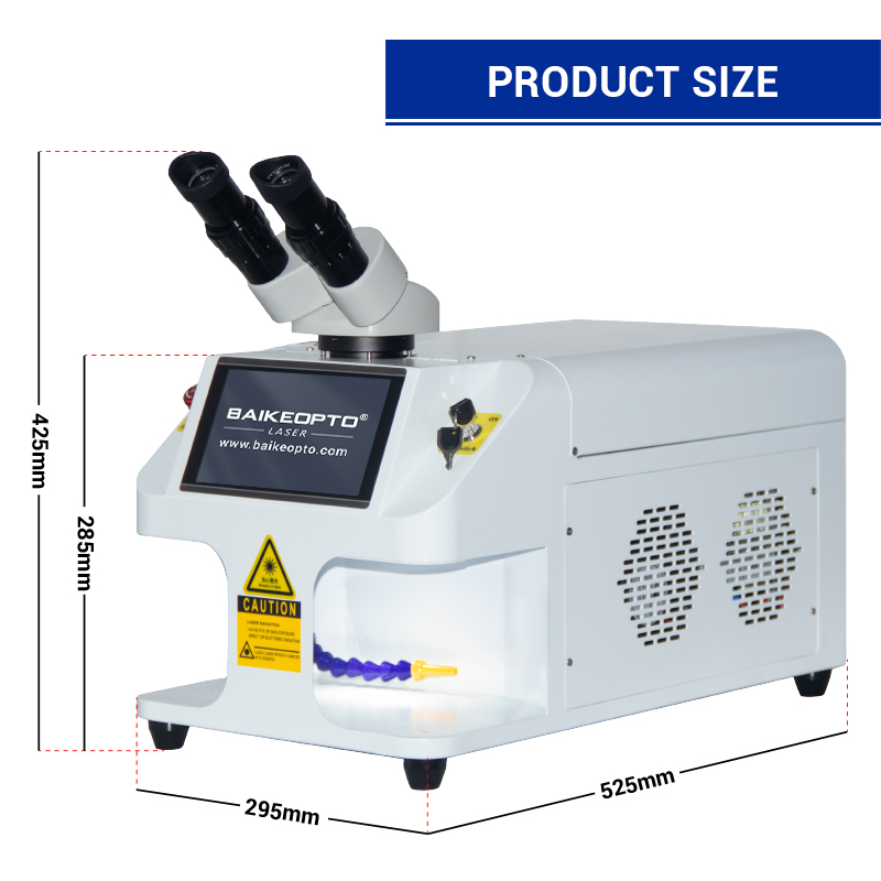 BK-JW100/A 100W Mini User-friendly YAG Laser Jewellery Welding Machine for Goldsmith