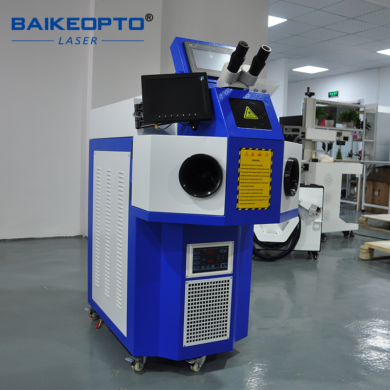 BK-YJW200C 200W Heavy-Duty Standing Jewellery Welder Machine for Gold & Silver