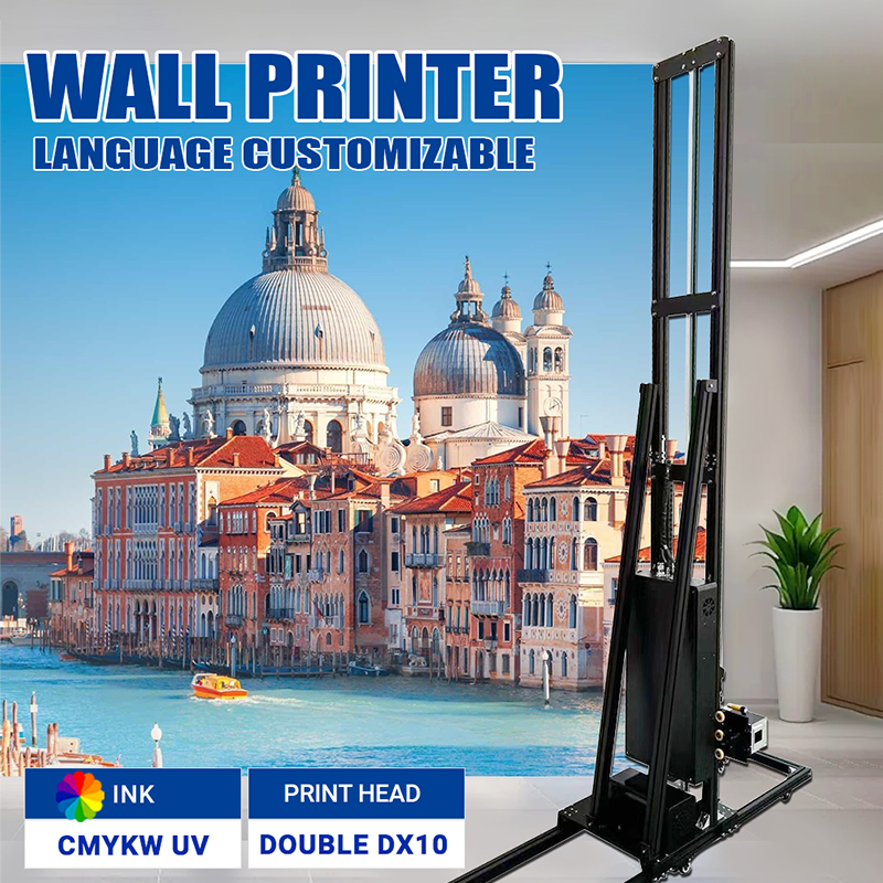 BK-UP200WX High-Quality Inkjet Wall Printer for Efficient Large-Scale Printing Vertical 3D Wall Painting Machine