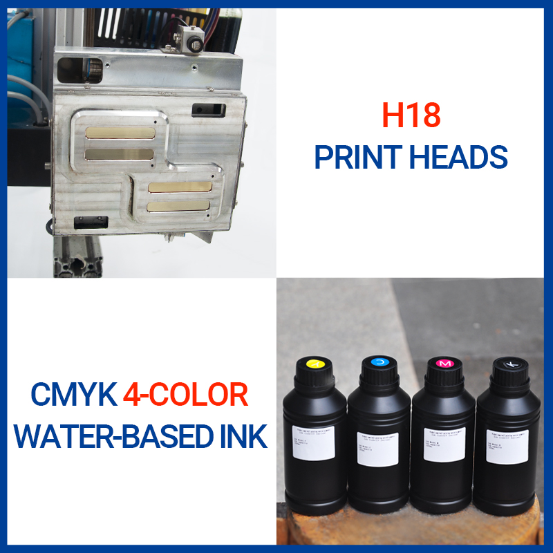 BK-GW128T AI Intelligent Inkjet Wall and Floor Printer Automatic image Painting Wall and Floor Art 3D Printer